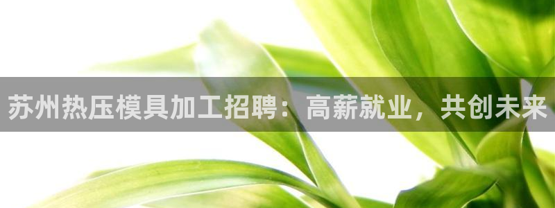 易倍达科技有限公司：苏州热压模具加工招聘：高薪就业，共创