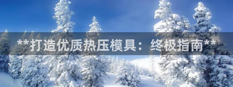 emc32软件安装：**打造优质热压模具：终极指南**