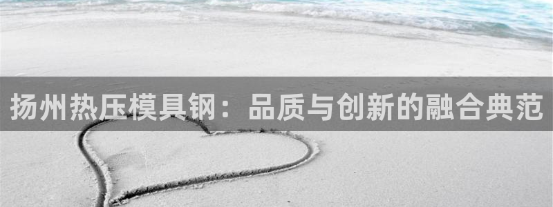 易倍申在中国成功上市:扬州热压模具钢:品质与创新的融合典