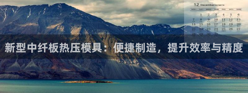 易倍纤使用方法：新型中纤板热压模具：便捷制造，提升效率与