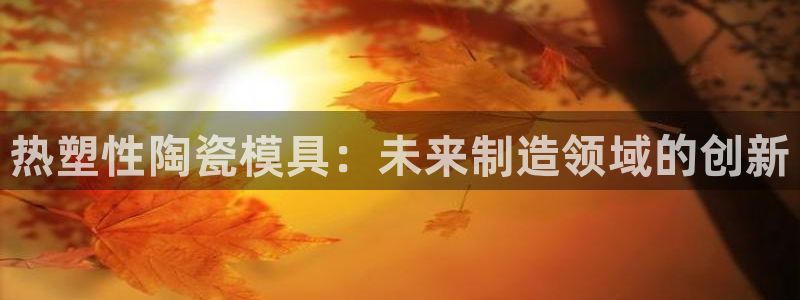 易倍全站下载:热塑性陶瓷模具:未来制造领域的创新